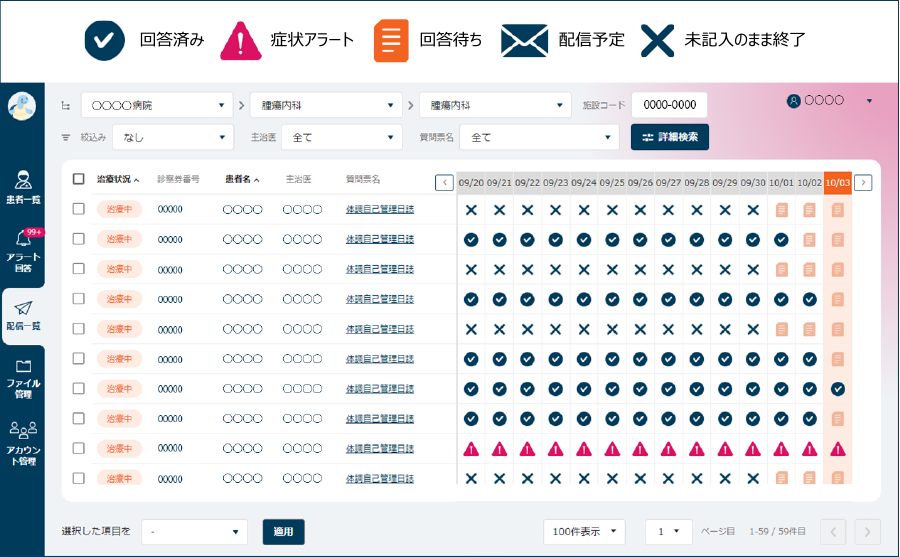配信一覧